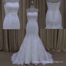 Robe de mariée en couche de graisse exquise exquise